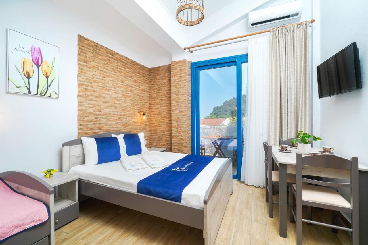 Mikres Kyklades Apartment Skala Potamia  Ngoại thất bức ảnh