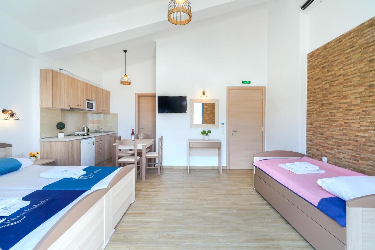 Mikres Kyklades Apartment Skala Potamia  Ngoại thất bức ảnh